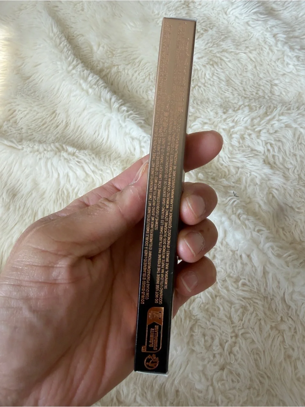 Charlotte Tilbury Dual-Ended Metallic Eye Pencil in Rose Gold & Copper